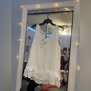 White Blouse with Bow